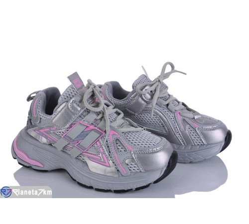 Дитячі кросівки на весну/осінь (8 пар р.32-37) сірий  "Laifakids"