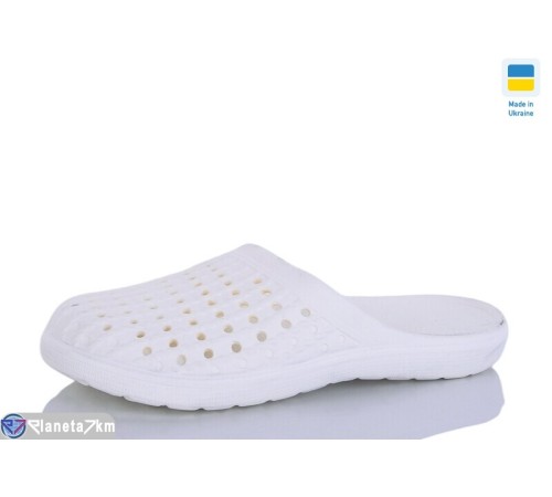 Шлепки жіночі на літо (6 пар р.36-41) білий  "INPIRE"
