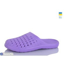 Шлепки жіночі на літо (6 пар р.36-41) фіолетовий  "INPIRE"