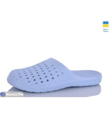 Шлепки жіночі на літо (6 пар р.36-41) блакитний  "INPIRE"