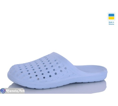 Шлепки жіночі на літо (6 пар р.36-41) блакитний  "INPIRE"