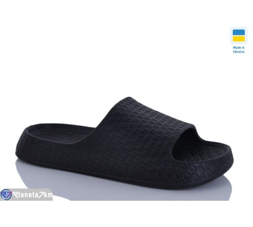 Шлепки жіночі на літо (8 пар р.36-41) чорний  "INPIRE"