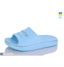 Шлепки дитячі на літо (6 пар р.31-36) блакитний  "LUCKY"