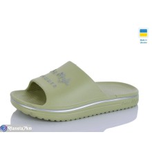 Шлепки дитячі на літо (6 пар р.31-36) зелений  "LUCKY"