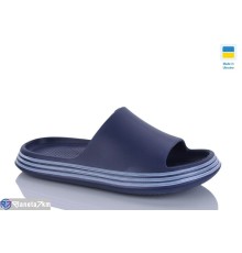 Шлепки чоловічі на літо (8 пар р.41-45) синій  "LUCKY"