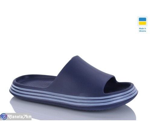 Шлепки чоловічі на літо (8 пар р.41-45) синій  "LUCKY"