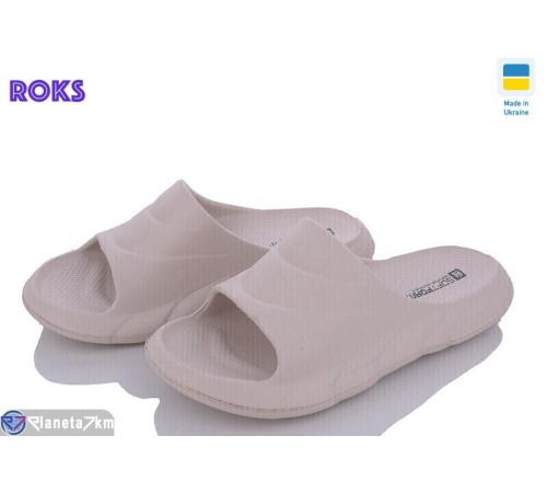 Шлепки жіночі на літо (8 пар р.36-40) бежевий  "Roks"