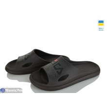 Шлепки чоловічі на літо (6 пар р.41-45) коричневий  "Ladmir"