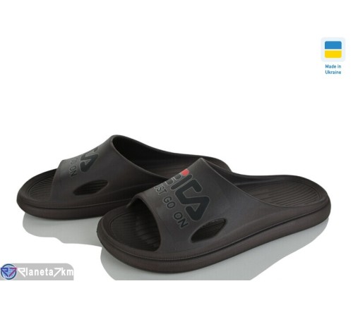 Шлепки чоловічі на літо (6 пар р.41-45) коричневий  "Ladmir"