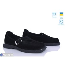 Туфлі жіночі на весну/осінь (6 пар р.36-40) чорний  "Linda"