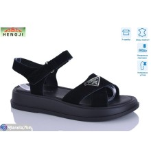 Босоніжки жіночі на літо (8 пар р.36-41) чорний  "HENGJI-ELENA"
