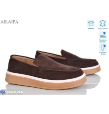 Туфлі жіночі на весну/осінь (8 пар р.36-41) коричневий  "Latifa"