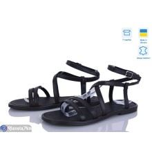 Босоніжки жіночі на літо (6 пар р.36-40) коричневий  "Linda"