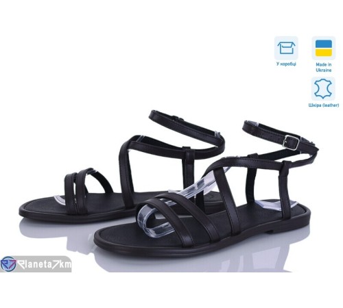 Босоніжки жіночі на літо (6 пар р.36-40) коричневий  "Linda"