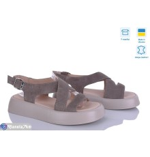 Босоніжки жіночі на літо (6 пар р.36-40) бежевий  "Linda"