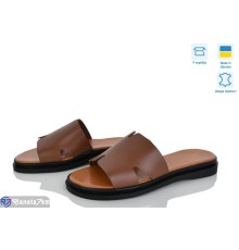Шлепки жіночі на літо (6 пар р.37-40) коричневий  "Daman"