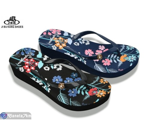 В'єтнамки жіночі на літо (12 пар р.30-35) мікс  "Jibukang"