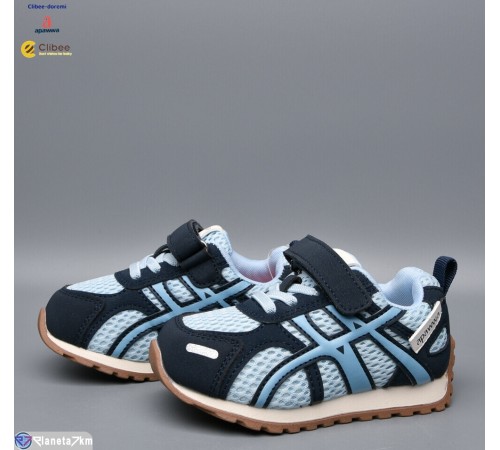 Дитячі кросівки на весну/осінь (6 пар р.22-26) блакитний  "BELIES-D"