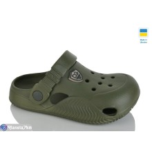 Кроки дитячі на літо (8 пар р.28-35) хакі  "Korka"