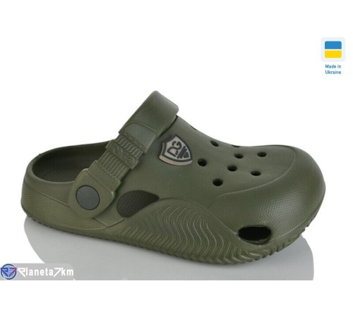 Кроки дитячі на літо (8 пар р.28-35) хакі  "Korka"