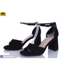 Босоніжки жіночі на літо (6 пар р.35-40) чорний  "Mei De Li"