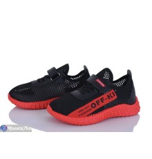 Дитячі кросівки на літо (9 пар р.32-37) чорний  "DOMINGO"