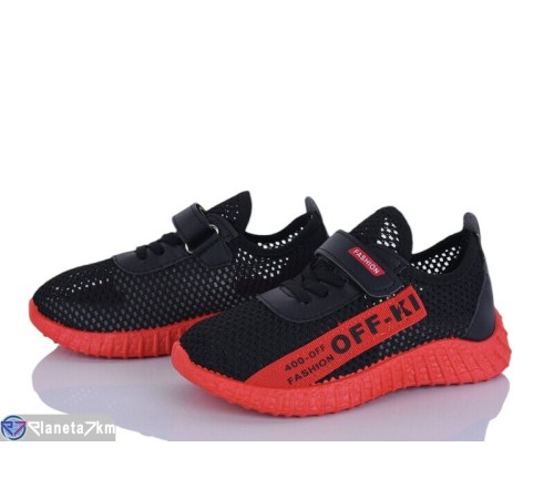 Дитячі кросівки на літо (9 пар р.32-37) чорний  "DOMINGO"