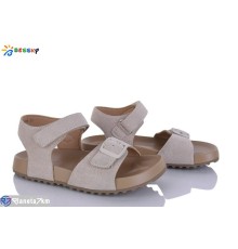 Дитячі босоніжки на літо (8 пар р.31-36) бежевий  "Bessky-Kellaifeng"