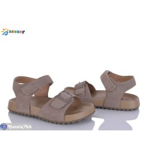 Дитячі босоніжки на літо (8 пар р.31-36) хакі  "Bessky-Kellaifeng"