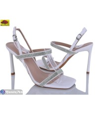 Босоніжки жіночі на літо (6 пар р.35-40) білий  "Mei De Li"