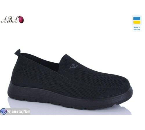 Кросівки чоловічі на літо (8 пар р.40-45) чорний  "Aba"