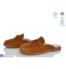 Шлепки жіночі на літо (6 пар р.36-41) camel  "ERIKA"