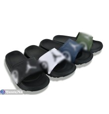 Шлепки дитячі на літо (12 пар р.40-45) мікс  "LUXORIS"