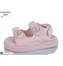 Дитячі босоніжки на літо (8 пар р.28-33) рожевий  "GFB-Канарейка"