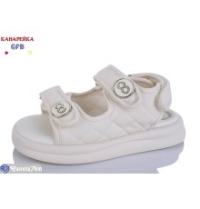 Дитячі босоніжки на літо (8 пар р.28-33) бежевий  "GFB-Канарейка"