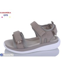 Дитячі босоніжки на літо (8 пар р.32-37) бежевий  "GFB-Канарейка"