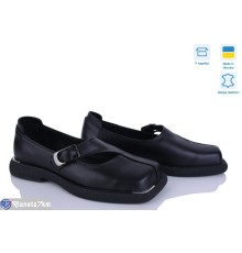 Туфлі жіночі на весну/осінь (6 пар р.36-40) чорний  "Linda"