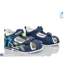 Сандалі дитячі на літо (8 пар р.21-26) синій  "Laifakids"