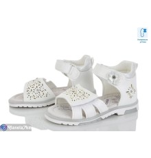 Дитячі босоніжки на літо (8 пар р.21-26) білий  "Laifakids"