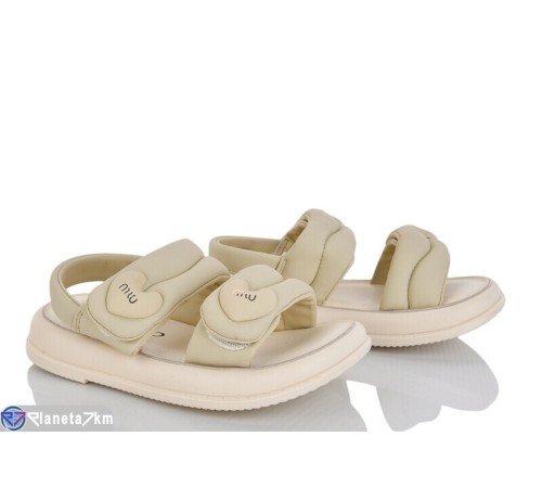 Дитячі босоніжки на літо (8 пар р.26-31) бежевий  "Laifakids"