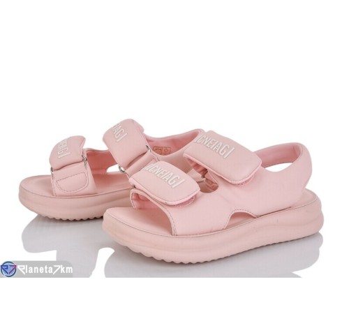 Дитячі босоніжки на літо (8 пар р.26-31) рожевий  "Laifakids"