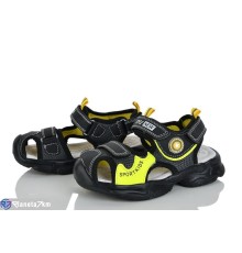 Сандалі дитячі на літо (8 пар р.26-31) чорний  "Laifakids"