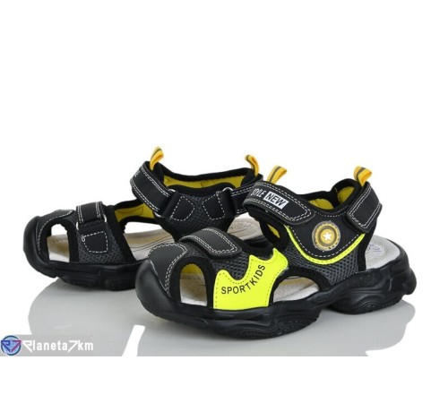 Сандалі дитячі на літо (8 пар р.26-31) чорний  "Laifakids"