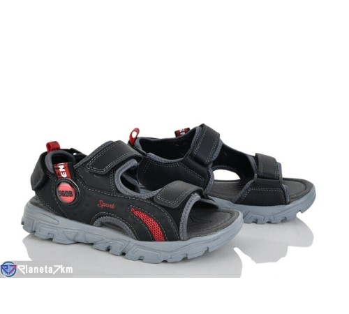 Сандалі дитячі на літо (12 пар р.32-37) чорний  "Laifakids"