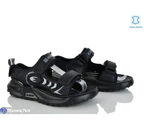 Сандалі дитячі на літо (8 пар р.31-36) чорний  "Laifakids"