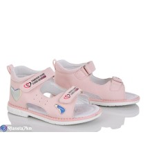 Дитячі босоніжки на літо (8 пар р.26-31) рожевий  "Laifakids"