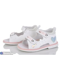 Дитячі босоніжки на літо (8 пар р.26-31) білий  "Laifakids"