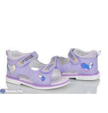 Дитячі босоніжки на літо (8 пар р.26-31) фіолетовий  "Laifakids"