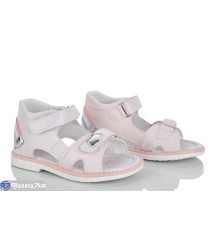 Дитячі босоніжки на літо (8 пар р.26-31) рожевий  "Laifakids"