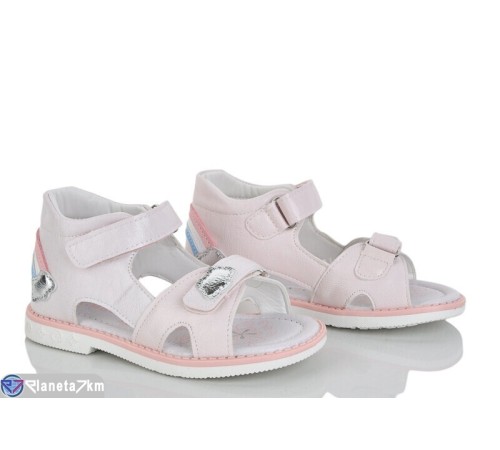 Дитячі босоніжки на літо (8 пар р.26-31) рожевий  "Laifakids"